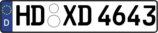 HD-XD4643