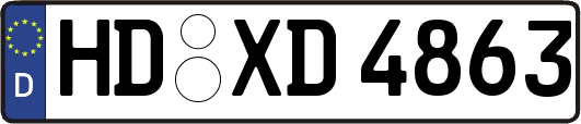 HD-XD4863