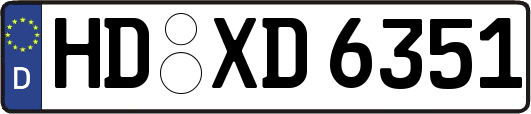 HD-XD6351