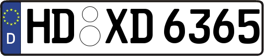 HD-XD6365