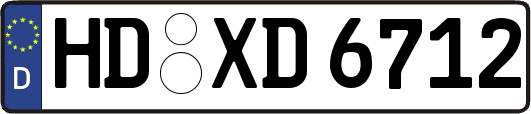 HD-XD6712