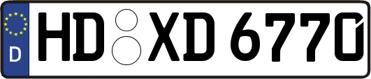 HD-XD6770