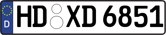 HD-XD6851