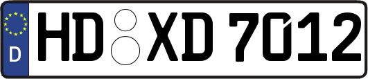 HD-XD7012