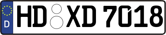 HD-XD7018