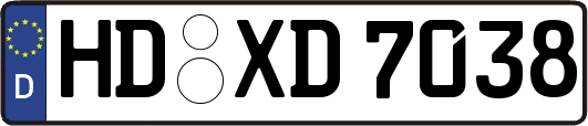 HD-XD7038
