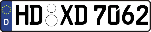 HD-XD7062