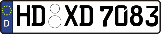 HD-XD7083