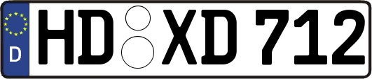 HD-XD712