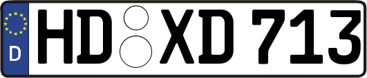 HD-XD713