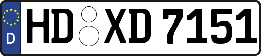 HD-XD7151
