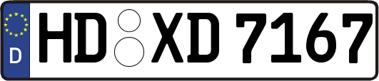 HD-XD7167