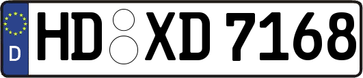 HD-XD7168