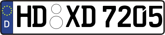 HD-XD7205