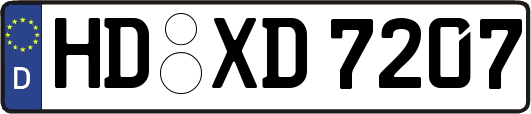 HD-XD7207