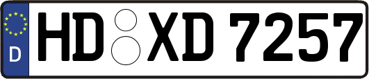 HD-XD7257