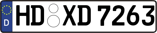 HD-XD7263