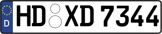 HD-XD7344