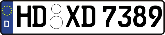 HD-XD7389