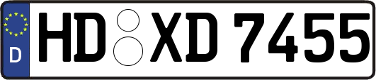 HD-XD7455