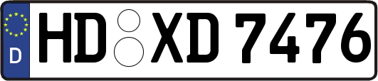 HD-XD7476