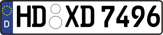 HD-XD7496