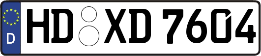 HD-XD7604