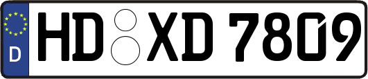 HD-XD7809