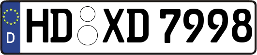 HD-XD7998