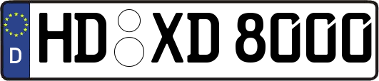HD-XD8000