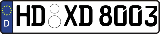 HD-XD8003