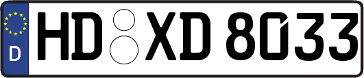 HD-XD8033