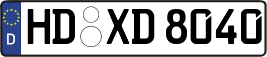 HD-XD8040