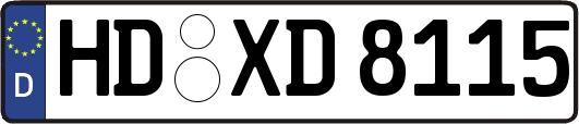 HD-XD8115