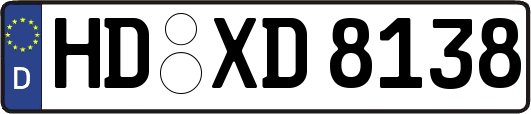 HD-XD8138