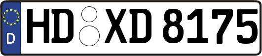 HD-XD8175