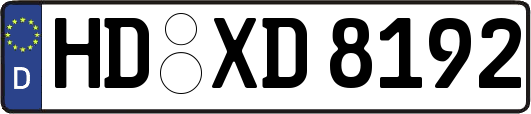 HD-XD8192
