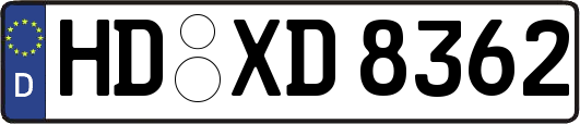 HD-XD8362