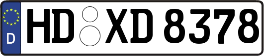 HD-XD8378