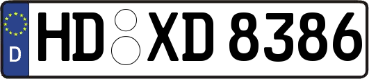HD-XD8386