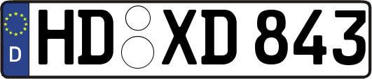 HD-XD843