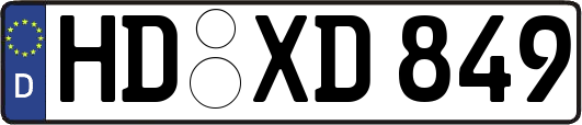 HD-XD849
