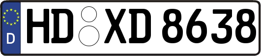 HD-XD8638