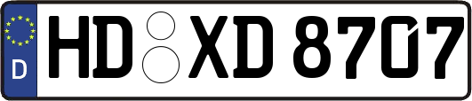 HD-XD8707