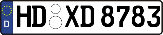 HD-XD8783