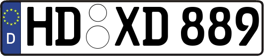 HD-XD889