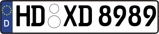 HD-XD8989