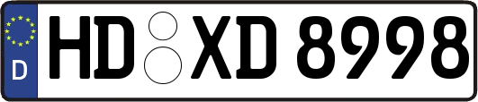 HD-XD8998