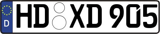 HD-XD905