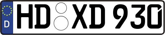 HD-XD930